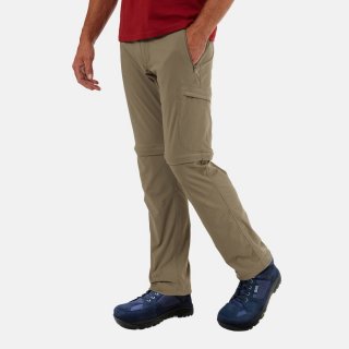 BÄR Zip-Trekkinghose Herren - Oliv