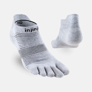BÄR injinji Running Zehensocken - Grau