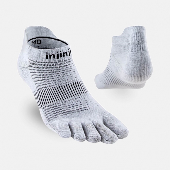 BÄR injinji Running Zehensocken - Grau