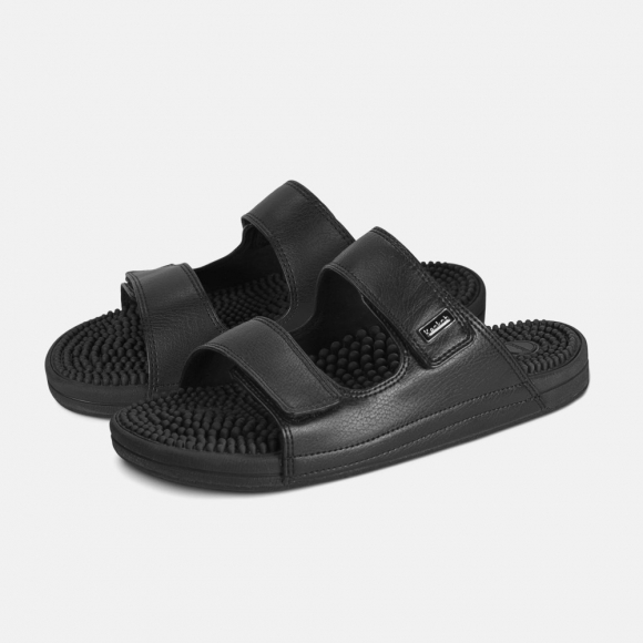 BÄR Serenity Kenkoh Massage-Sandale - Schwarz