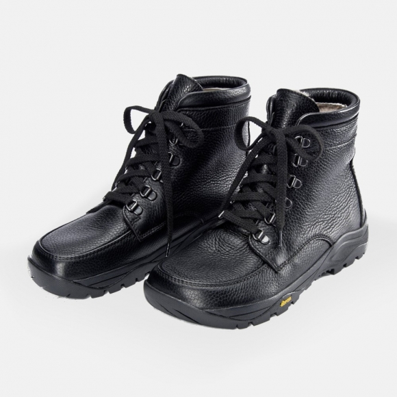 BÄR Lammfellstiefel - Schwarz