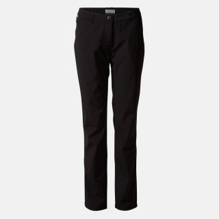 BÄR Softshell Hose Damen - Schwarz