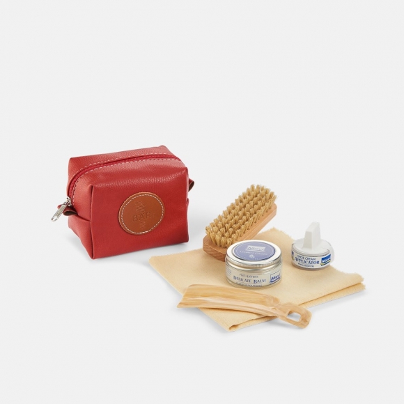 BÄR Schuhpflege-Set - Rot