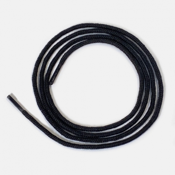 BÄR Baumwollsenkel rund - Schwarz