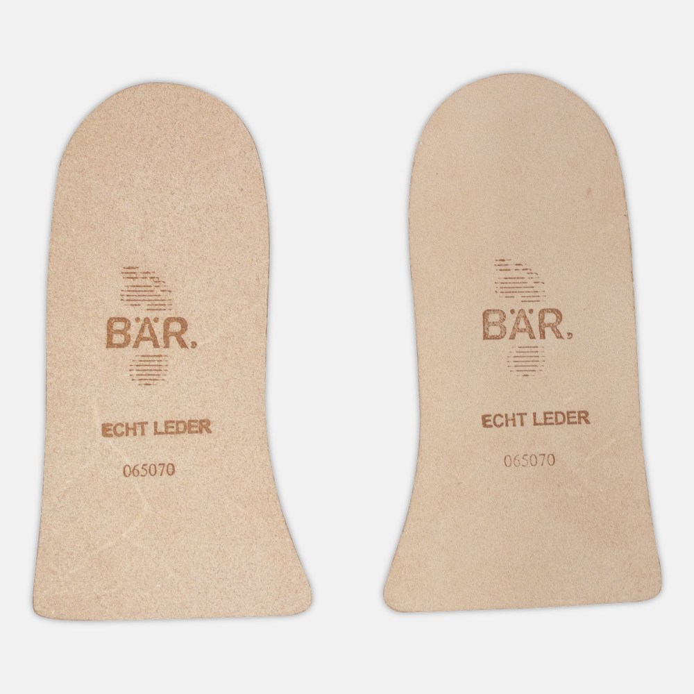 BÄR Fersen-Halbeinlegesohle 4 mm Standard - Natur