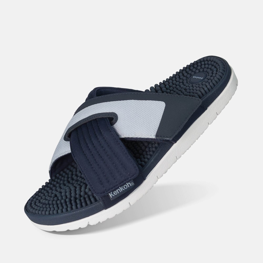 BÄR Kosa Kenkoh Massage-Sandale - Blau