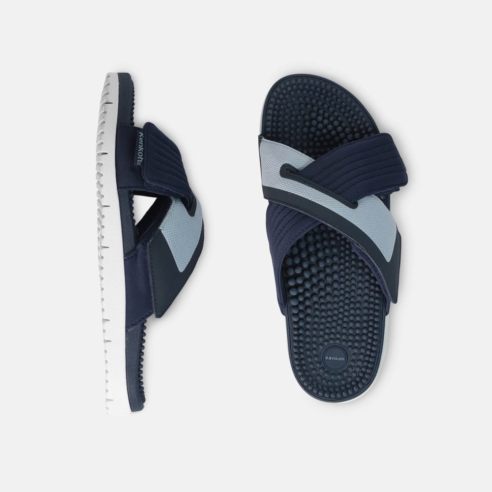 BÄR Kosa Kenkoh Massage-Sandale - Blau