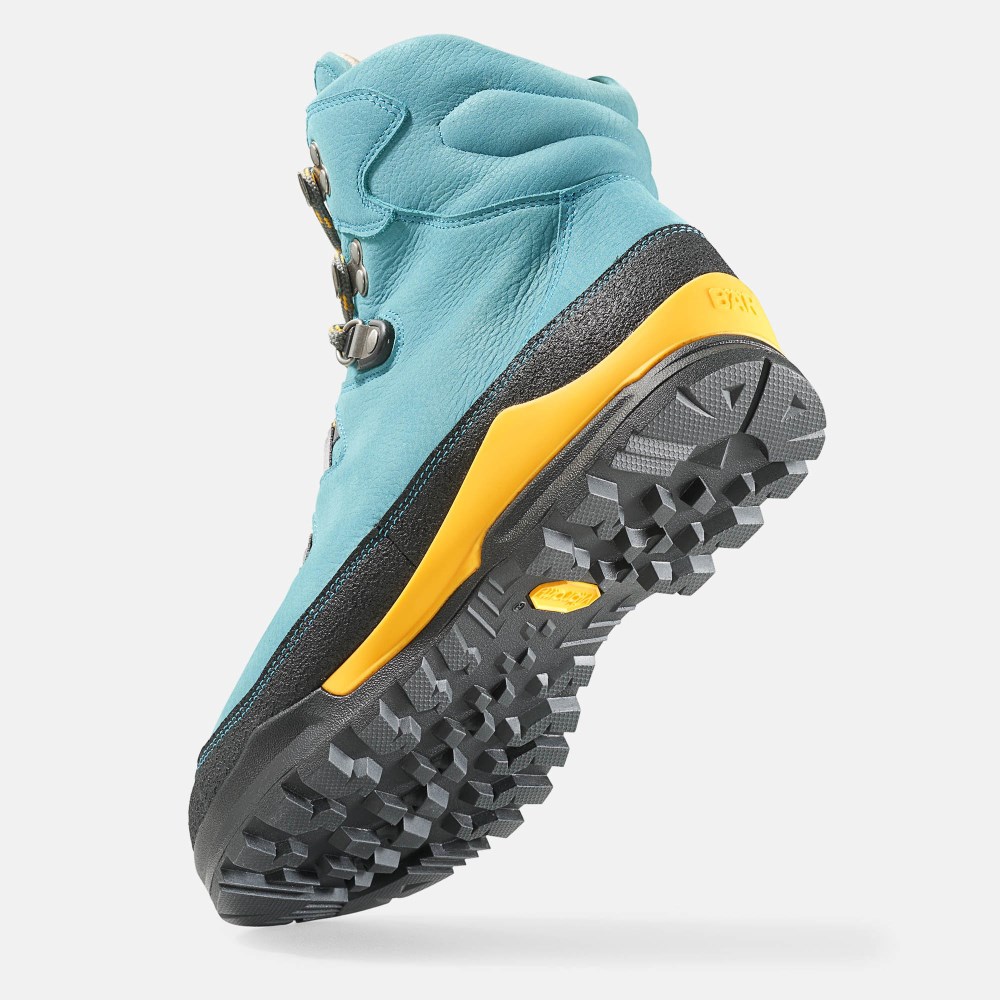 BÄR Bergkomfort Wanderstiefel 2.0 - Türkis / Orange