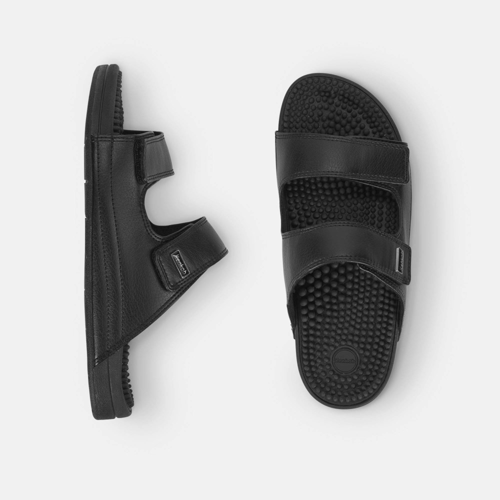 BÄR Serenity Kenkoh Massage-Sandale - Schwarz