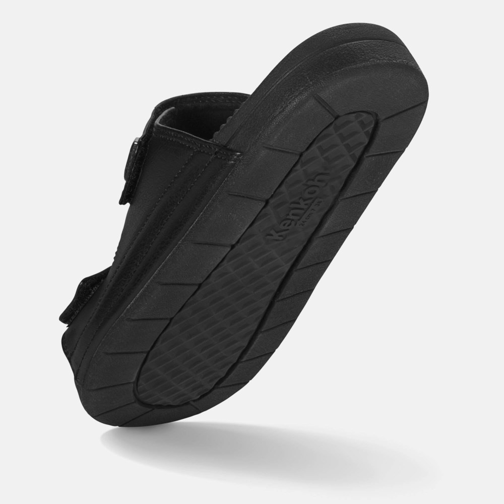 BÄR Serenity Kenkoh Massage-Sandale - Schwarz