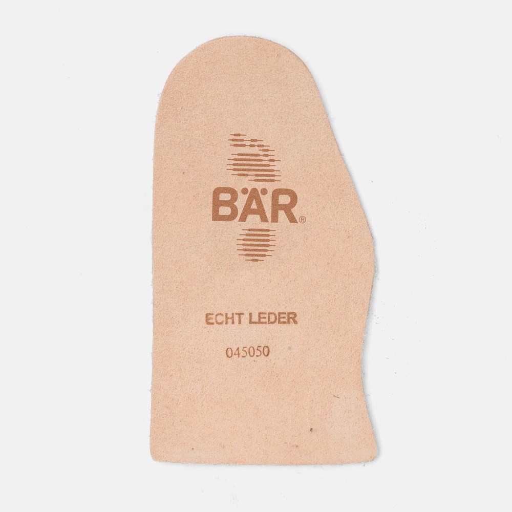 BÄR Fersen-Halbeinlegesohle 4 mm Schlank DA - Natur