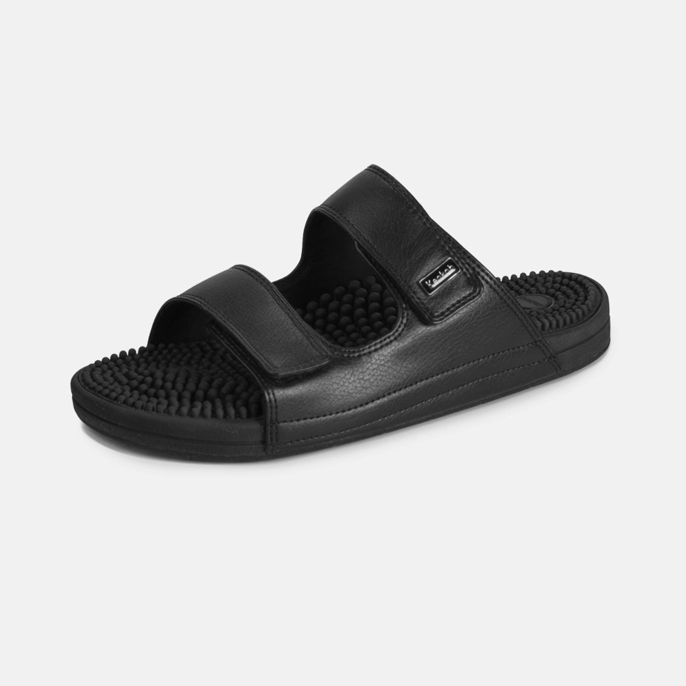 BÄR Serenity Kenkoh Massage-Sandale - Schwarz