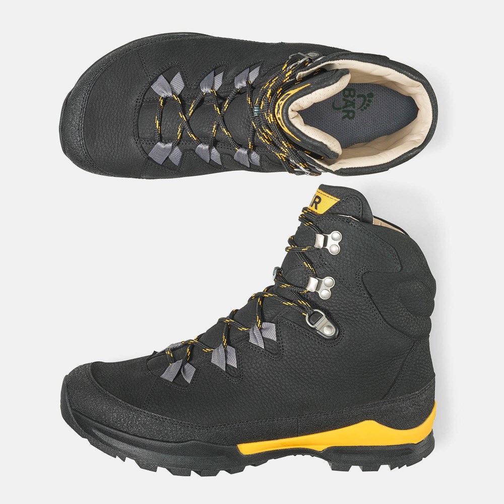 BÄR Bergkomfort Wanderstiefel 2.0 - Schwarz / Orange