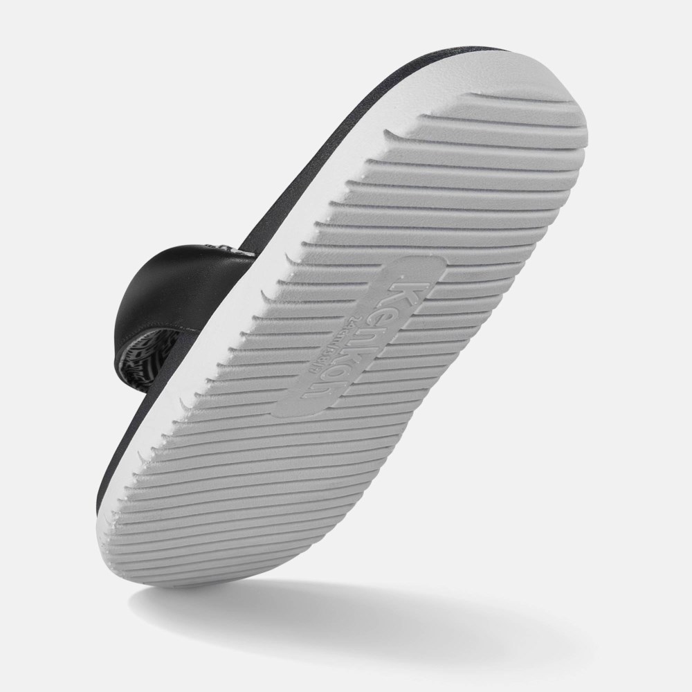 BÄR Fuwa Flip Flop Kenkoh Massage-Sandale - Schwarz