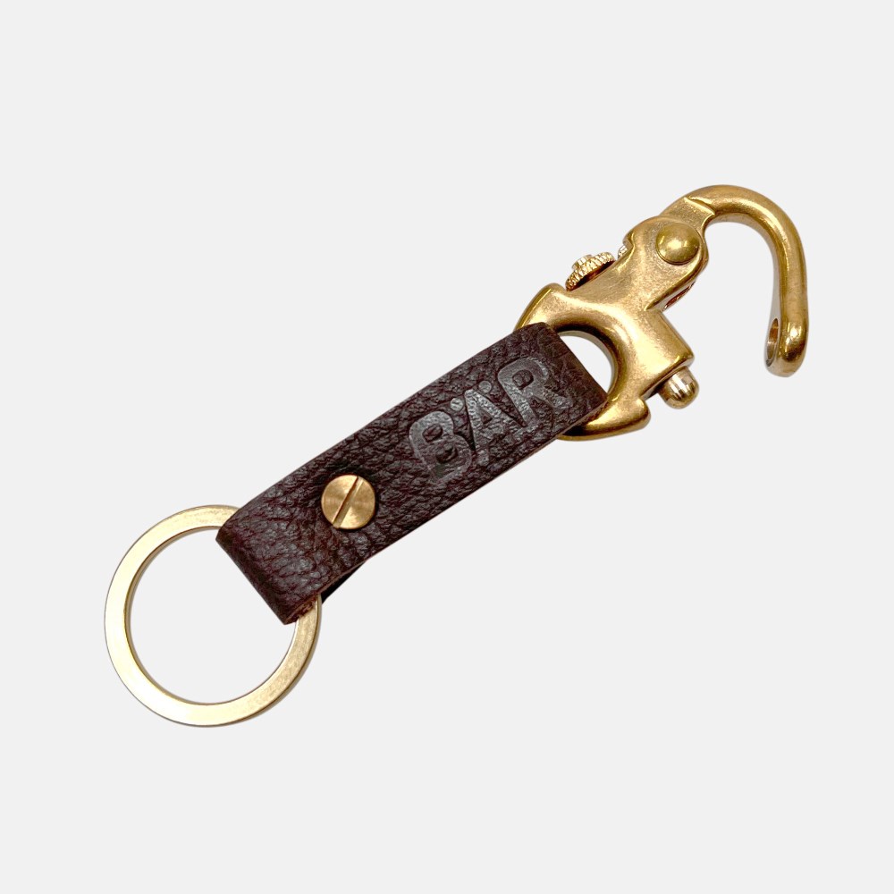 BÄR Schlüsselanhänger BÄR - Dunkelbraun