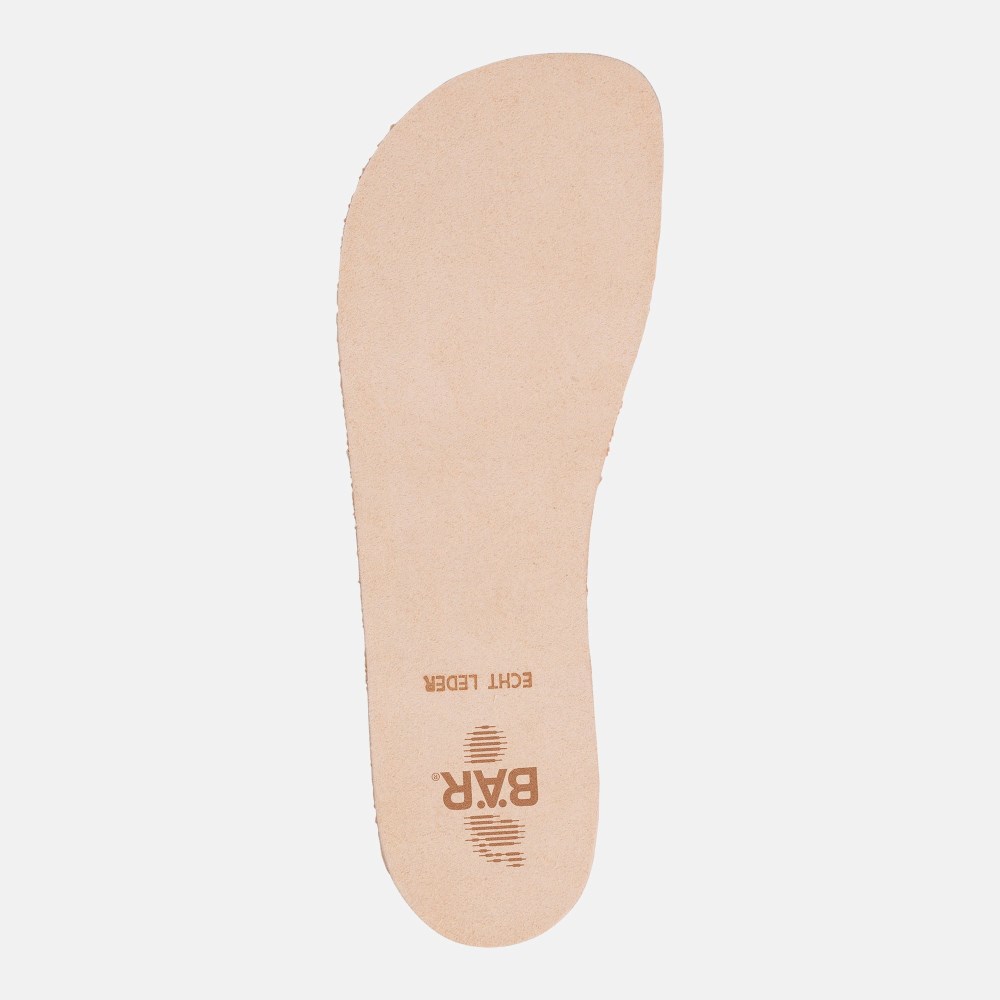BÄR Ledereinlegesohle 2mm Standard HE - Beige