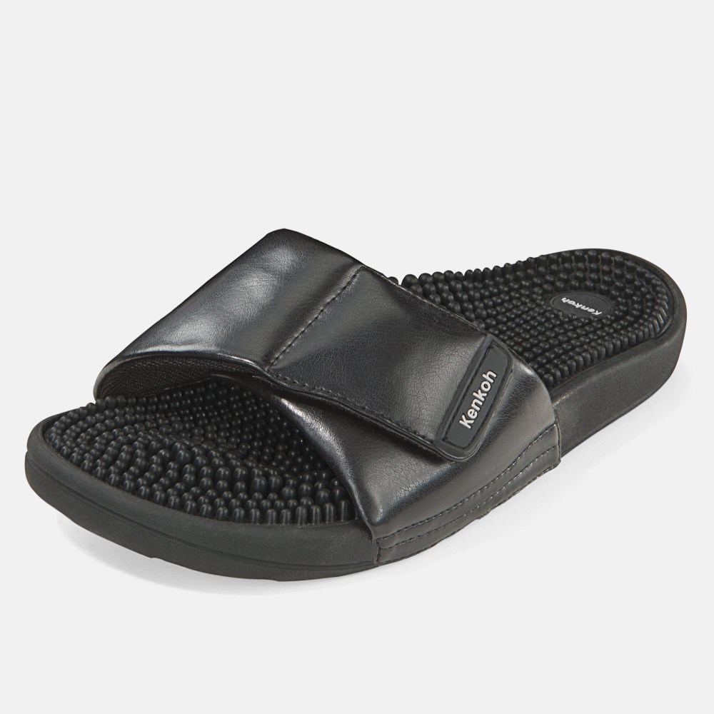 BÄR Kenkoh Massage-Sandalen - Schwarz